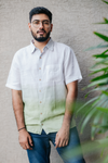 Frost Sage Linen Shirt