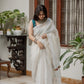 Tassel Tales Linen Saree