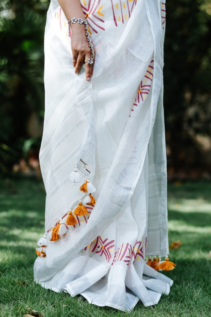 Noor Linen Saree