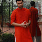 Linen Tucks Kurta for Men