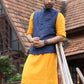 Linen Pin Tucks Jacket for Men