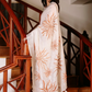 Sunburst Linen Saree