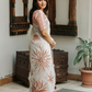 Sunburst Linen Saree