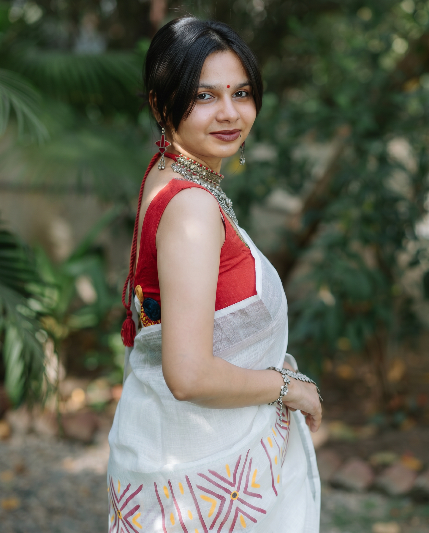 Noor Linen Saree