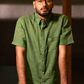 Forest Moss Linen Shirt