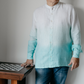 Sea Breeze Ombre Linen Shirt
