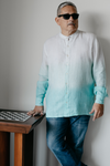 Sea Breeze Ombre Linen Shirt
