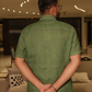 Forest Moss Linen Shirt