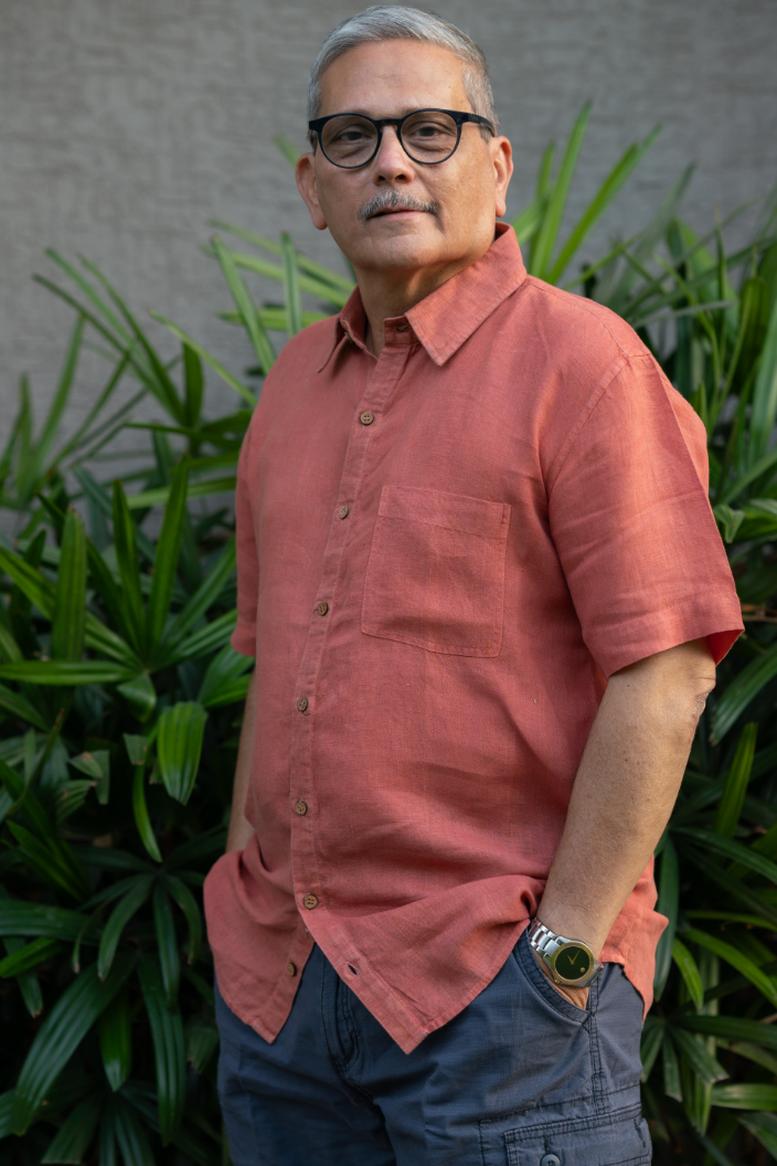 Terracotta Rose Linen Shirt