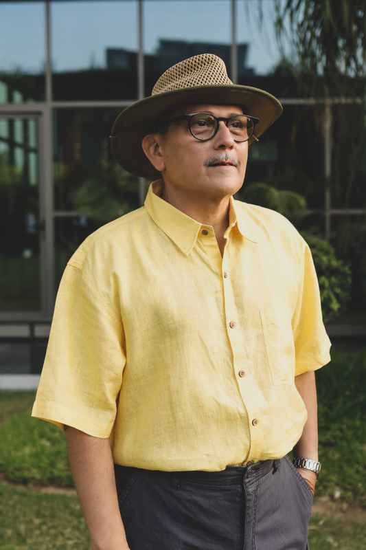 Sunbeam Yellow Linen Shirt