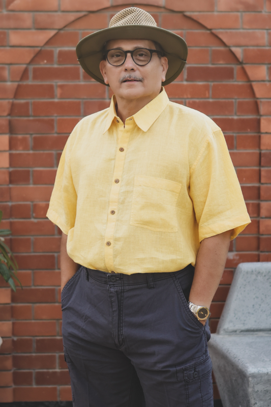 Sunbeam Yellow Linen Shirt