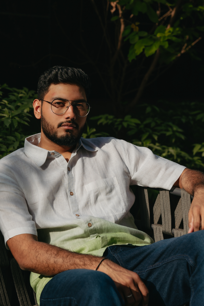 Frost Sage Linen Shirt