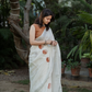 Terracotta Rhythm Linen Saree