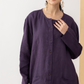 Midnight Plum Linen Co-Ord Set