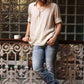 Linen Button Style Collar Shirt for Men